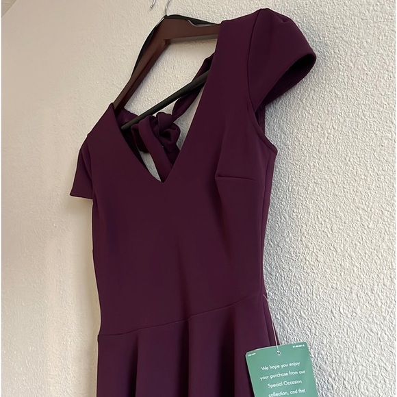NWT Low Back with Bow B Smart A line Dress Size 3 - Picture 1 of 7